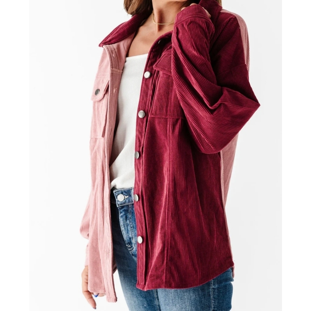 BiBi Corduroy Shacket